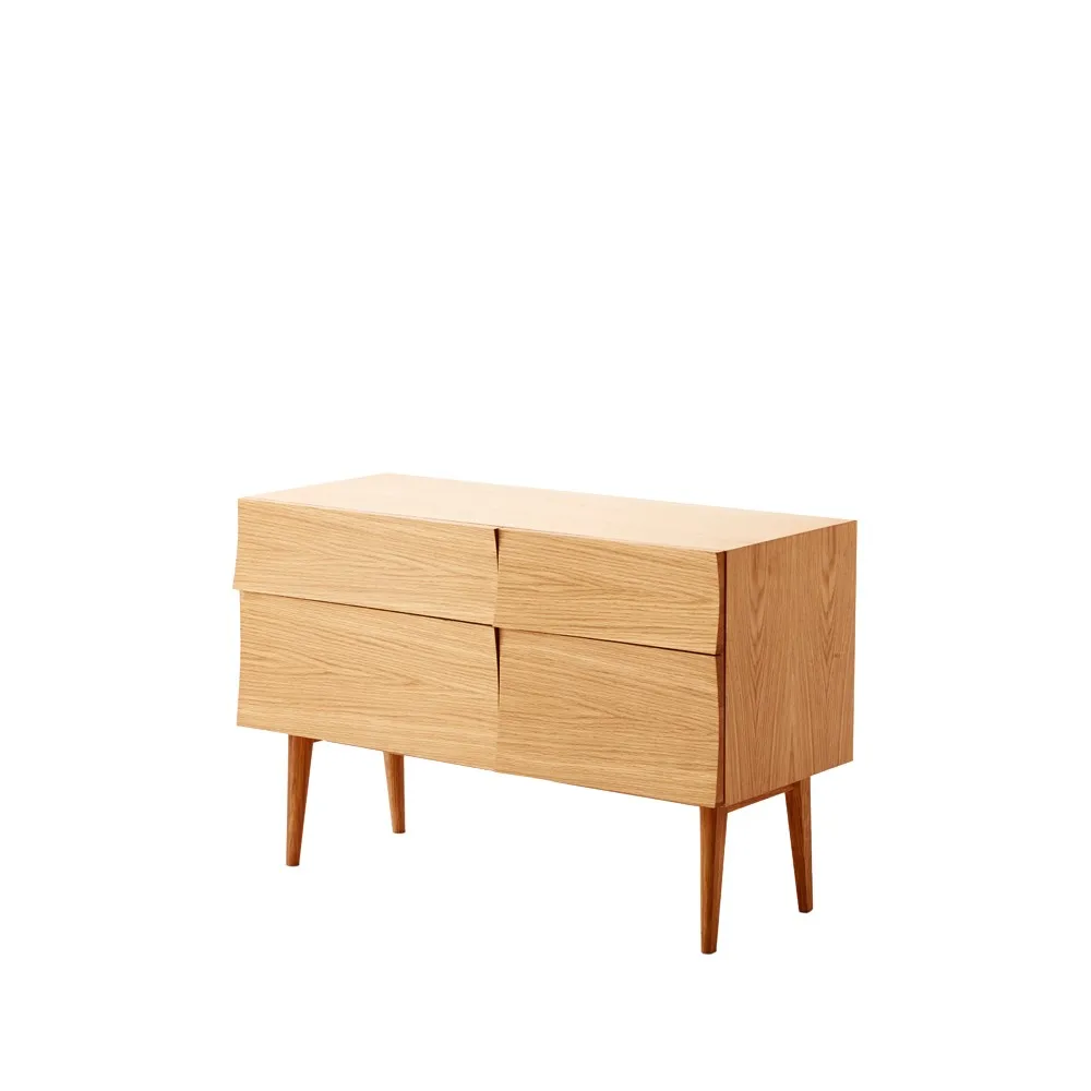 Reflect side table, Oak small Muuto