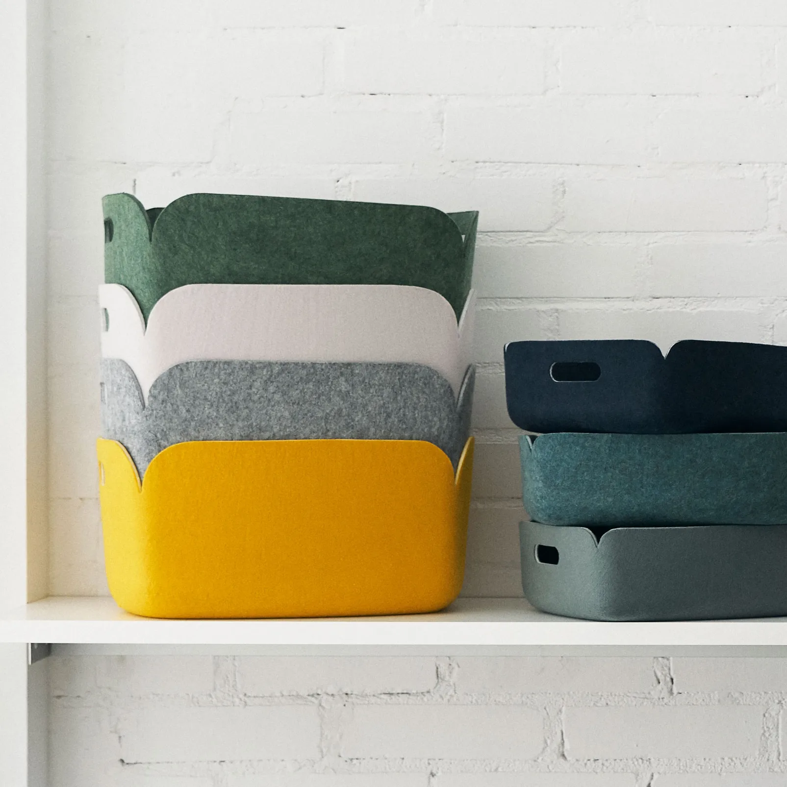 Restore storage basket, yellow Muuto