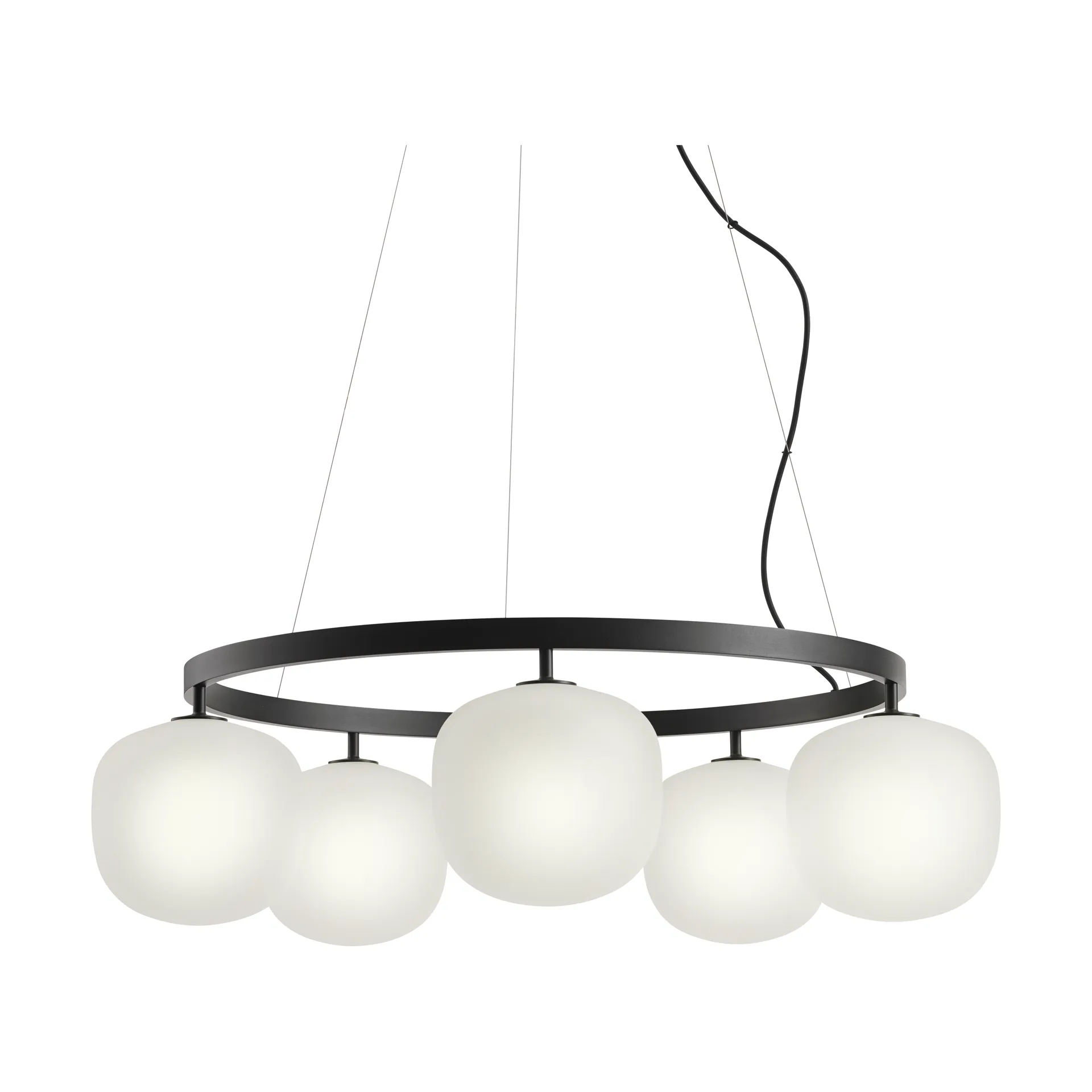 Rime chandelier, Black Muuto