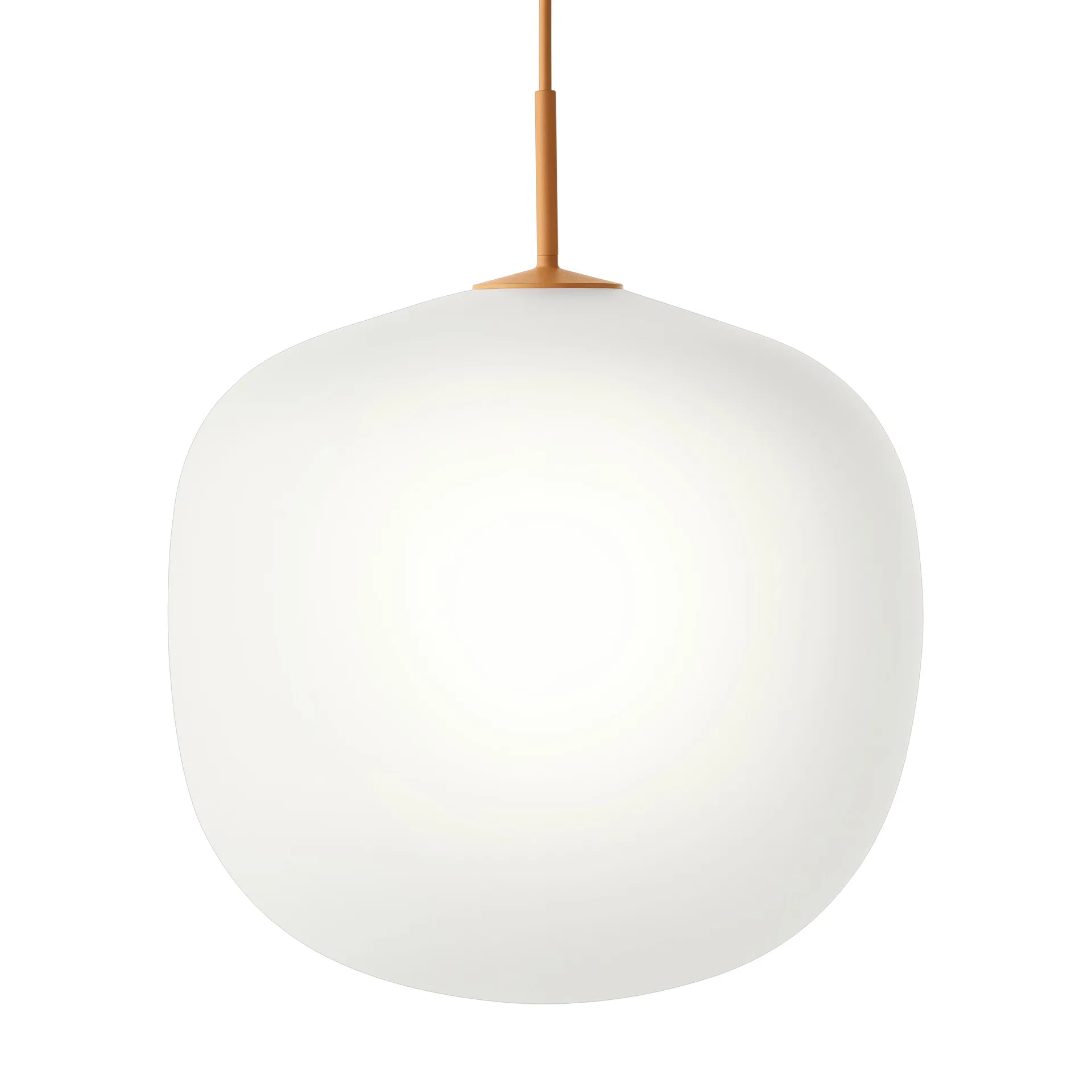 Rime pendant lamp Ø45 cm, orange Muuto