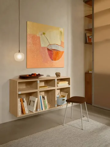 Stacked 2.0 shelving open, large - oak - Muuto