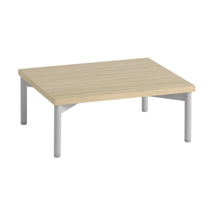 Stacked storage system podium tube base 43.5x35 cm - Oak-grey - Muuto