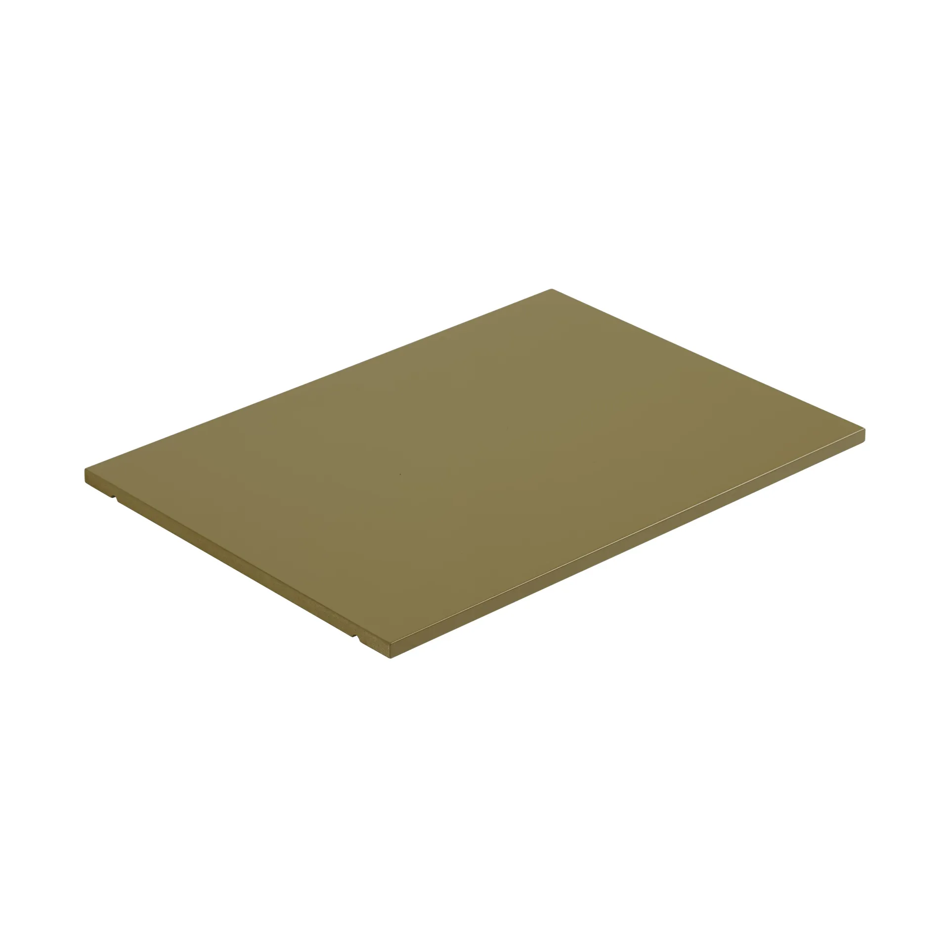Stacked storage system shelf 39.7x28.7, Brown green Muuto