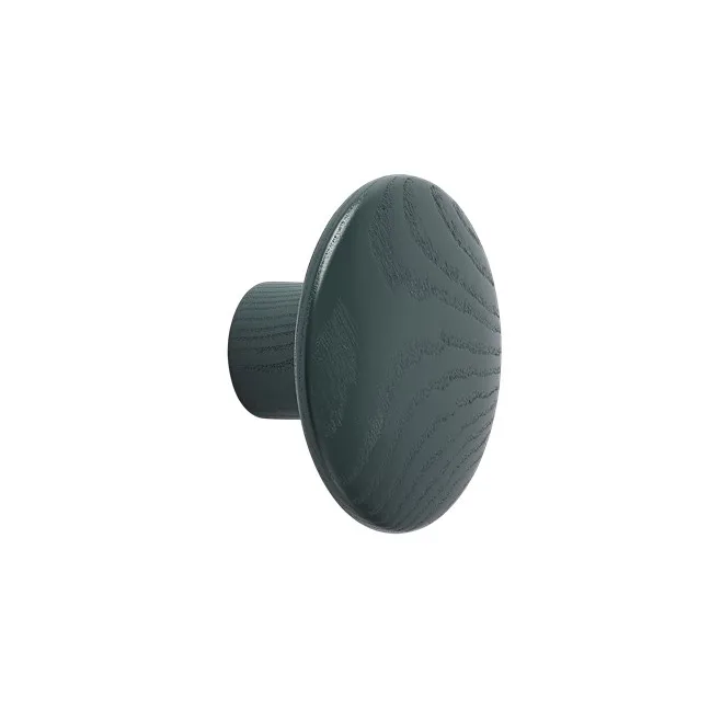 The Dots clothes hook dark green, Small Muuto