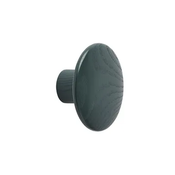 The Dots clothes hook dark green - Small - Muuto