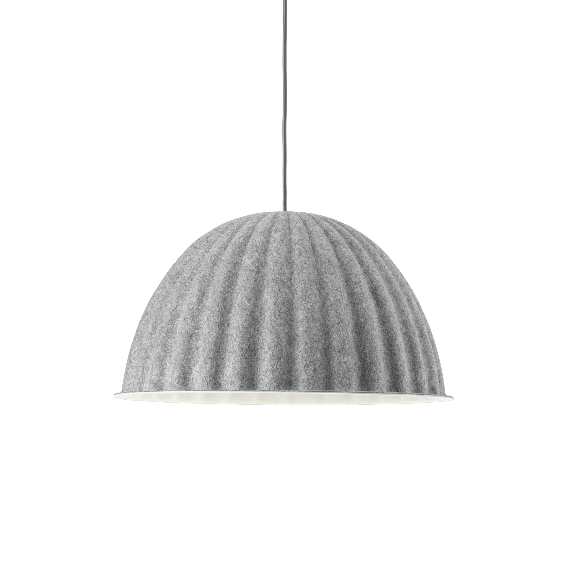 Under The Bell Ceiling Lamp O 55 Cm, dark grey Muuto