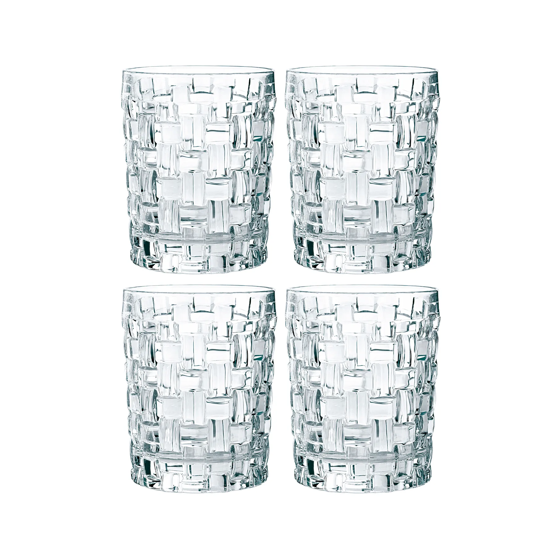 Bossa Nova whiskey glass 33 cl 4-pack, clear Nachtmann