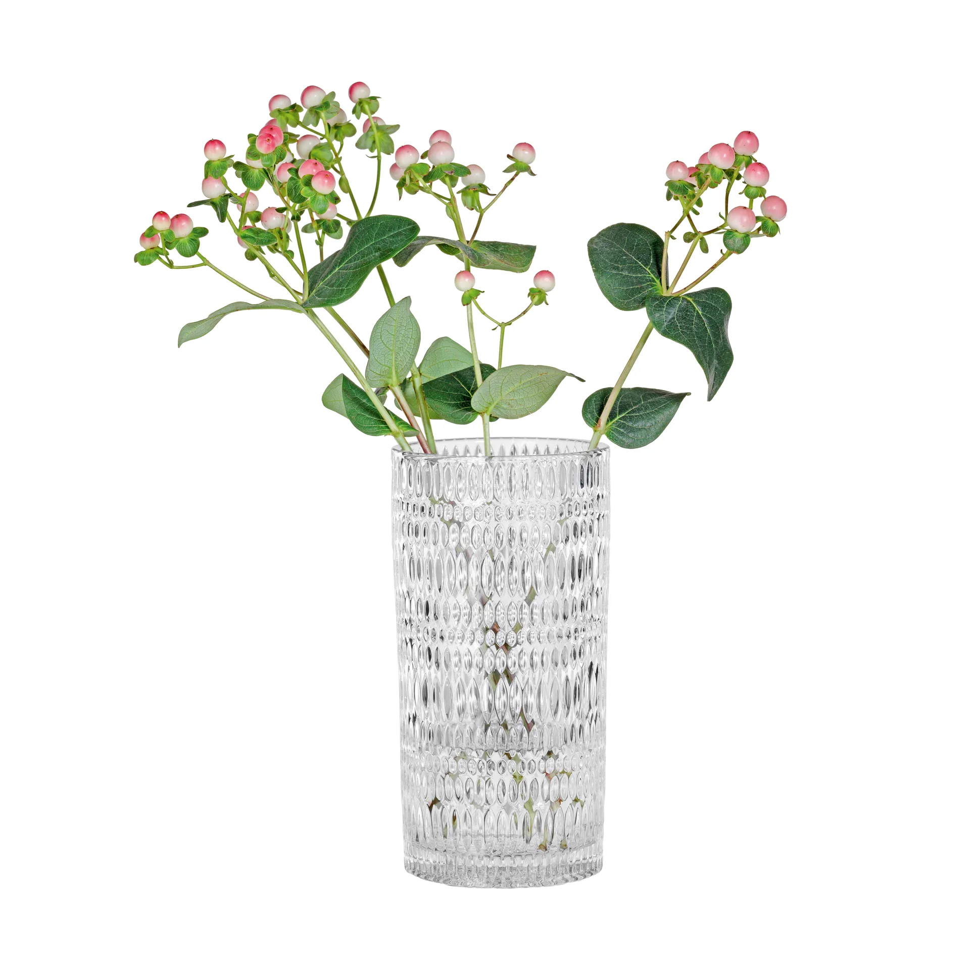Ethno vase, Crystal glass, 23 cm Nachtmann