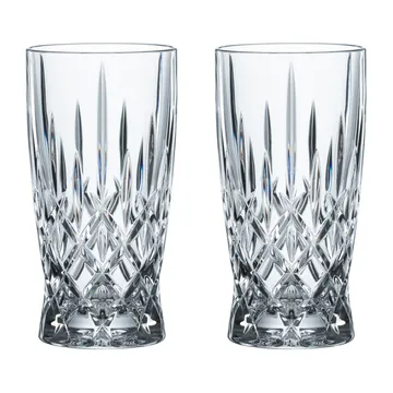 Noblesse Barista Latte glass 35 cl 2-pack - Clear - Nachtmann
