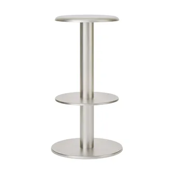 Coupe bar stool - Stainless steel, 76 cm - New Works