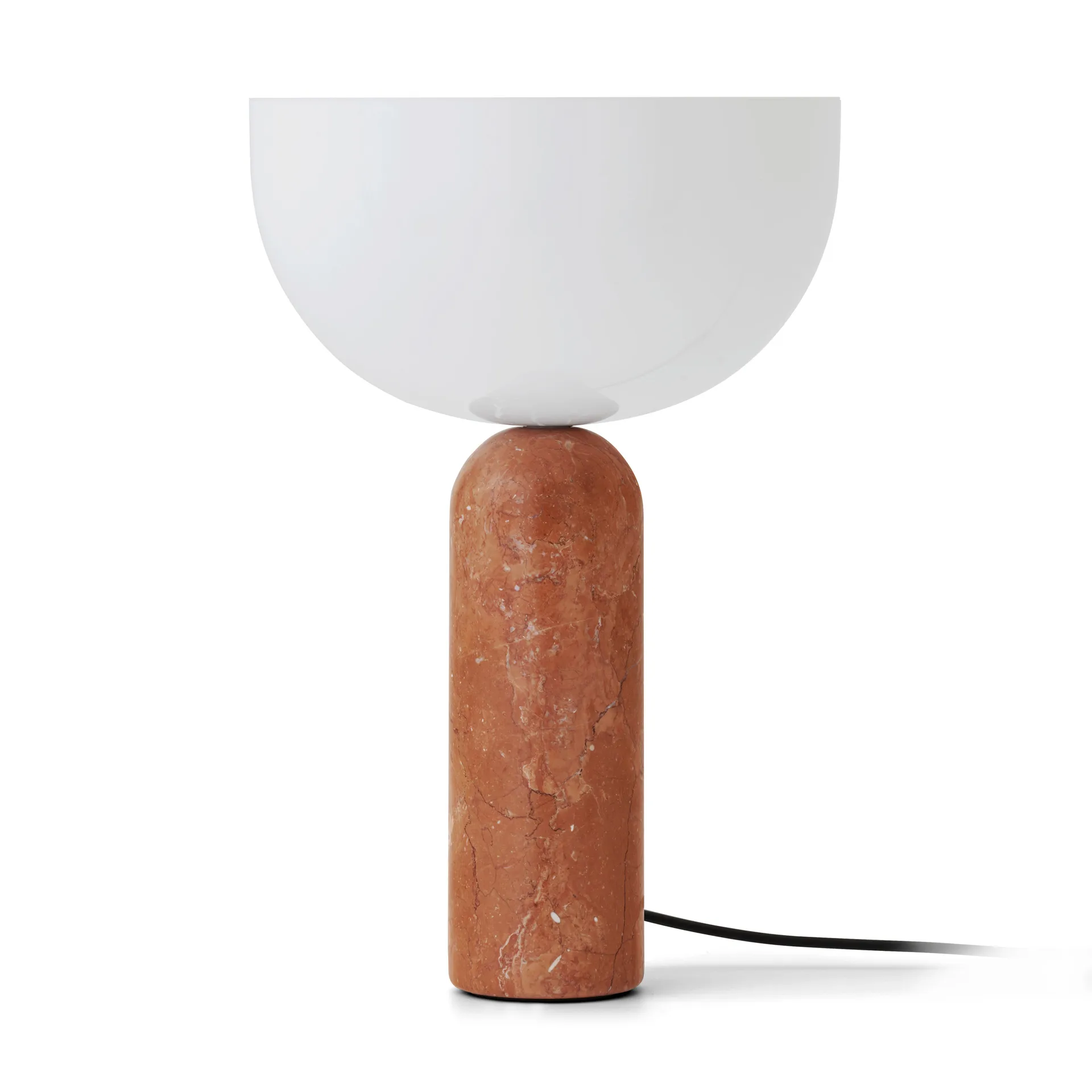 Kizu table lamp large, Breccia Pernice New Works