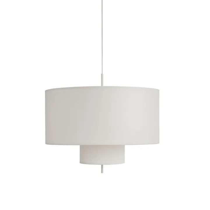 Margin pendant ceiling lamp Ø90 cm - White - New Works