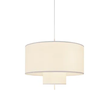 Margin pendant ceiling lamp Ø90 cm - White - New Works
