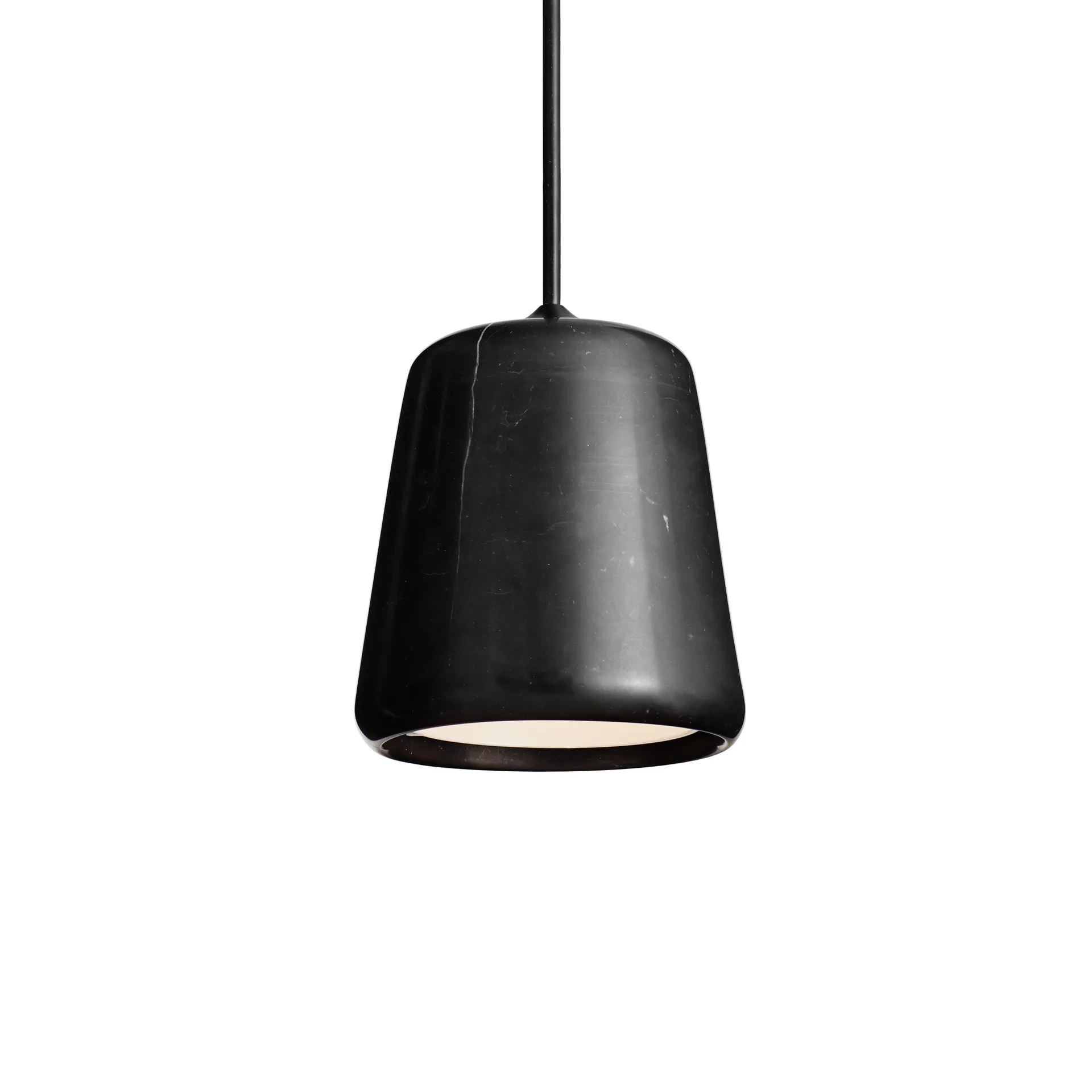 Material pendant lamp, Black marble New Works