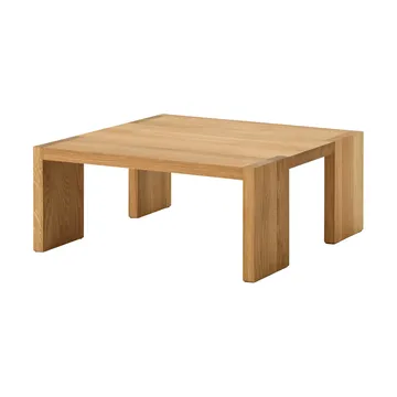 Tennon coffee table - Oak, 61x61 cm - New Works