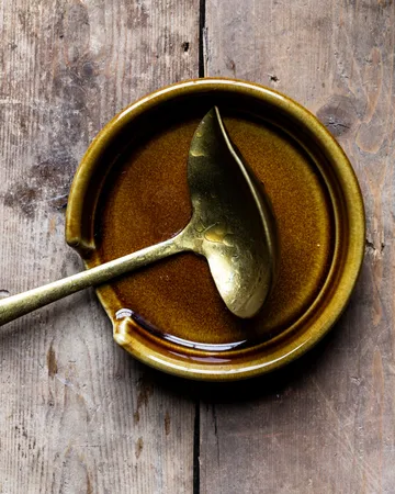 Daily sauce ladle 17 cm - Gold finish - Nicolas Vahé