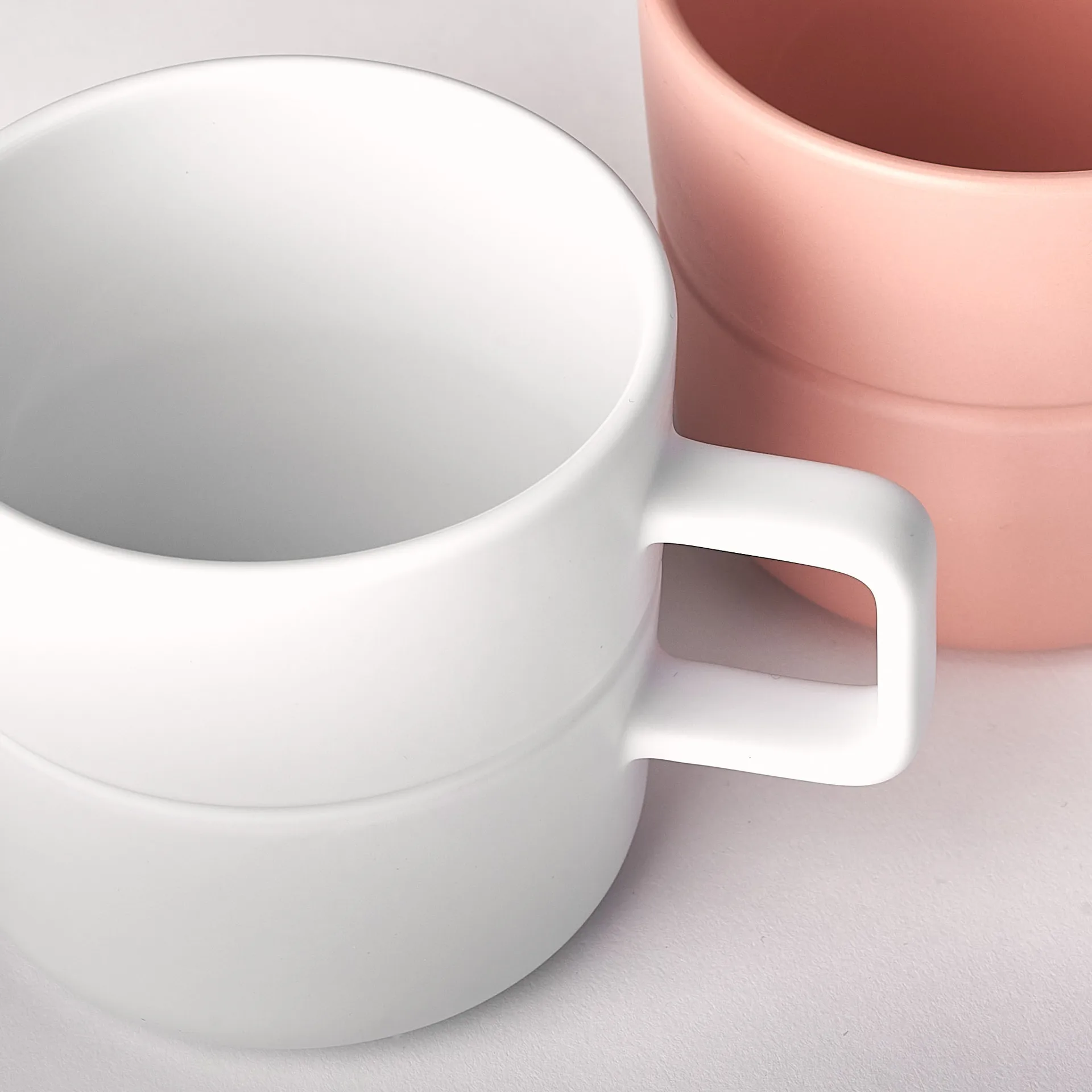 Lines mug 50 cl, white NJRD
