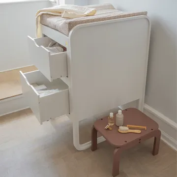 Form changing table 65.4x56x95 cm - White - Nofred