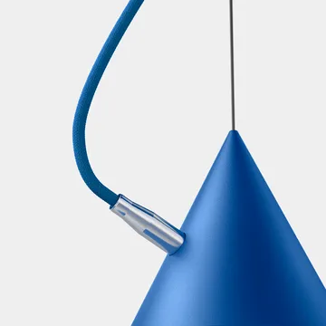 Castor pendant 20 cm - Blue-blue-silver - Noon