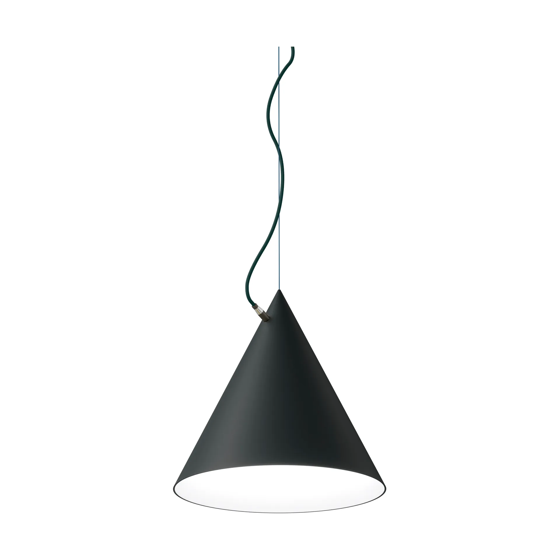 Castor pendant 40 cm, Black-black-black Noon
