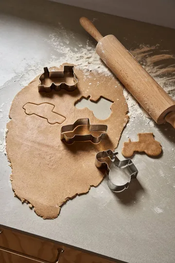 BAKE gingerbread cutter - Vehicles, 3 pieces - Nordwik