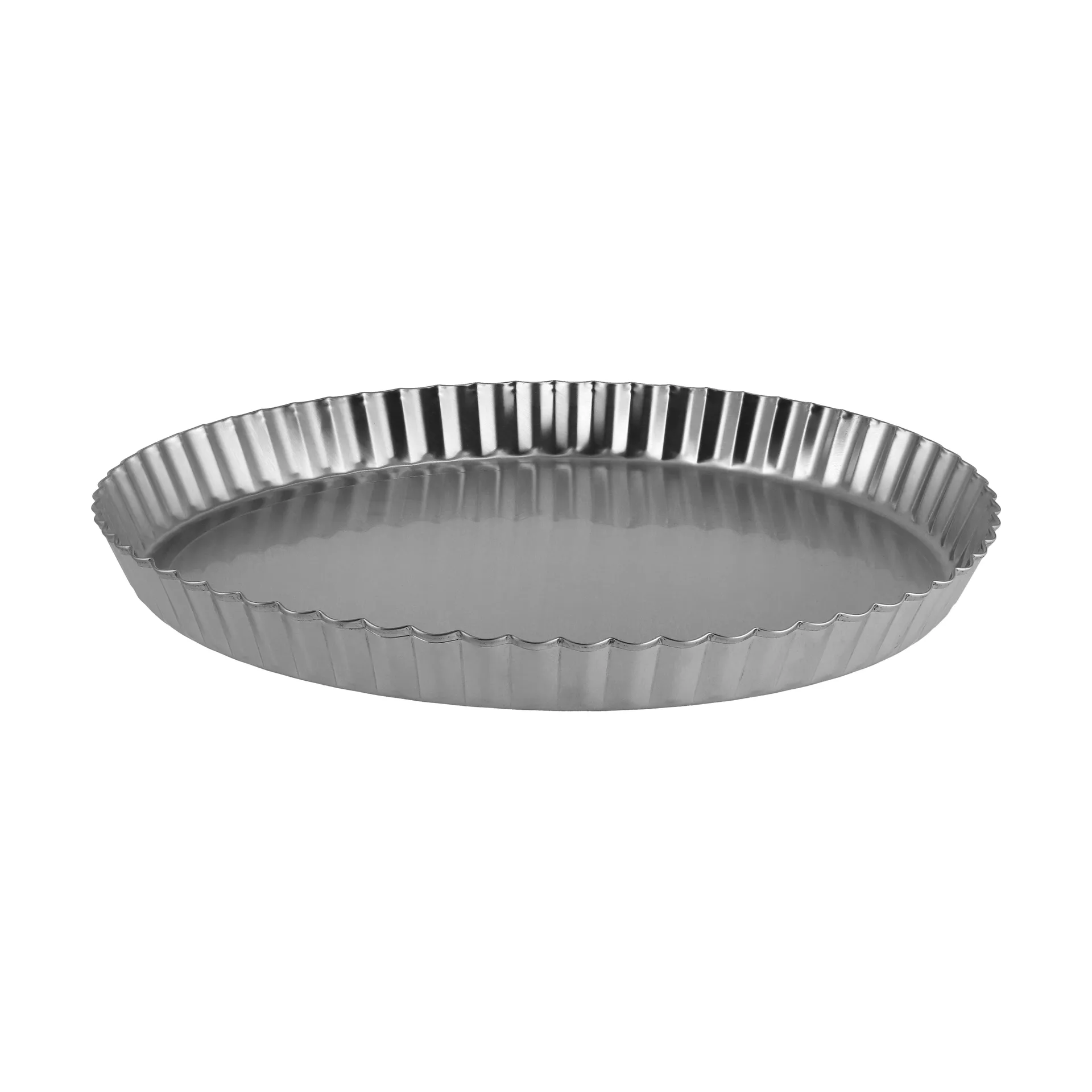 BAKE pie tin with removable base, Round, stainless steel, 30 cm Nordwik