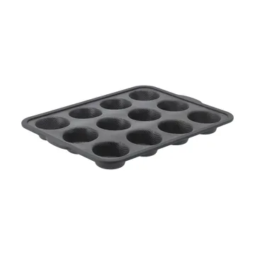 BAKE silicone mould with reinforced frame - Muffins, 12 pcs - Nordwik
