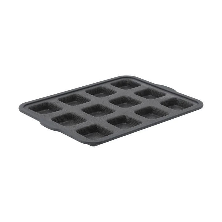 BAKE silicone mould with reinforced frame - Rectangular, 6 pcs, 36x26 cm - Nordwik