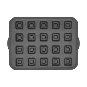 BAKE silicone mould with reinforced frame - Square, 20 pcs - Nordwik