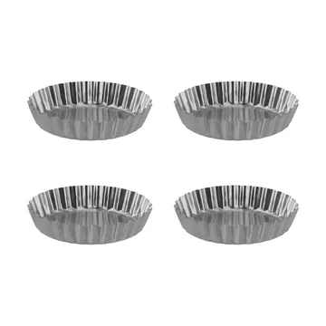 BAKE tartlet tin - Stainless steel, 4 pieces - Nordwik
