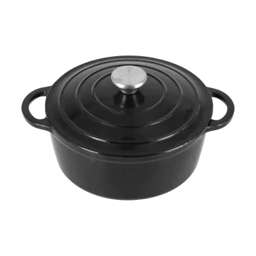 Nordwik cast iron pot round 2.5 l - Black - Nordwik
