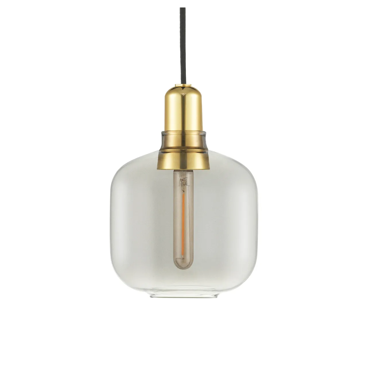 Amp lamp small, Smoke-brass Normann Copenhagen