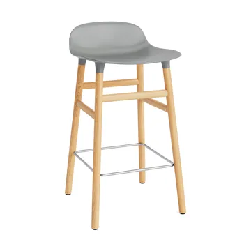 Form barstool oak legs - Grey - Normann Copenhagen
