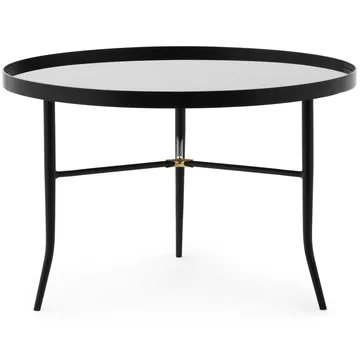 Lug table Ø68 cm - black - Normann Copenhagen