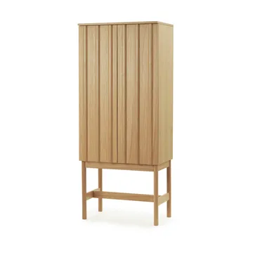 Rib cabinet - Oak, 166.5x70x43 cm - Normann Copenhagen
