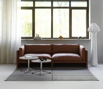 Seam rug - Grey tones, 200x300 cm - Normann Copenhagen