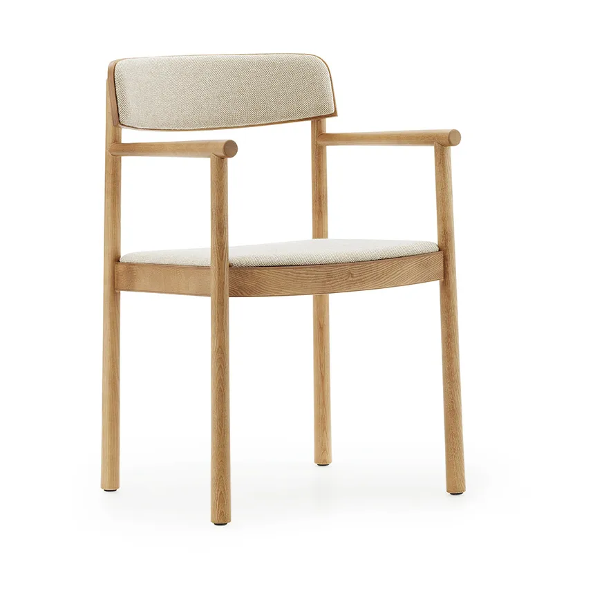 Timb armchair, Tan ash-Hallingdal 220 Normann Copenhagen