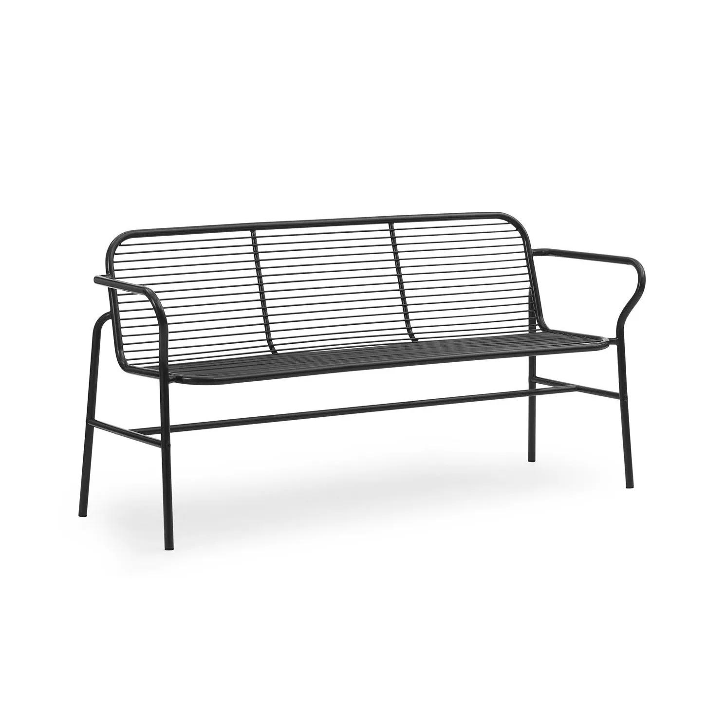 Vig Dining bench, Black Normann Copenhagen