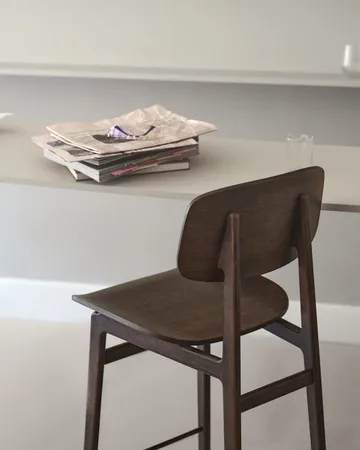 NY11 bar stool - Light smoked oak, 75 cm - NORR11
