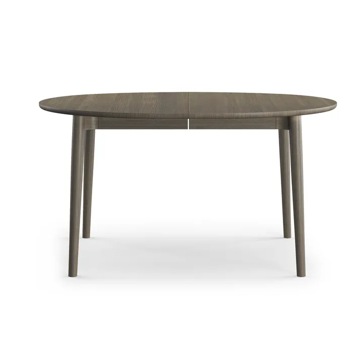Expand dining table Ø140 cm - Smoked oak - Northern