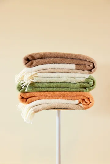 Layer throw blanket - Green, 130x170 cm - Northern