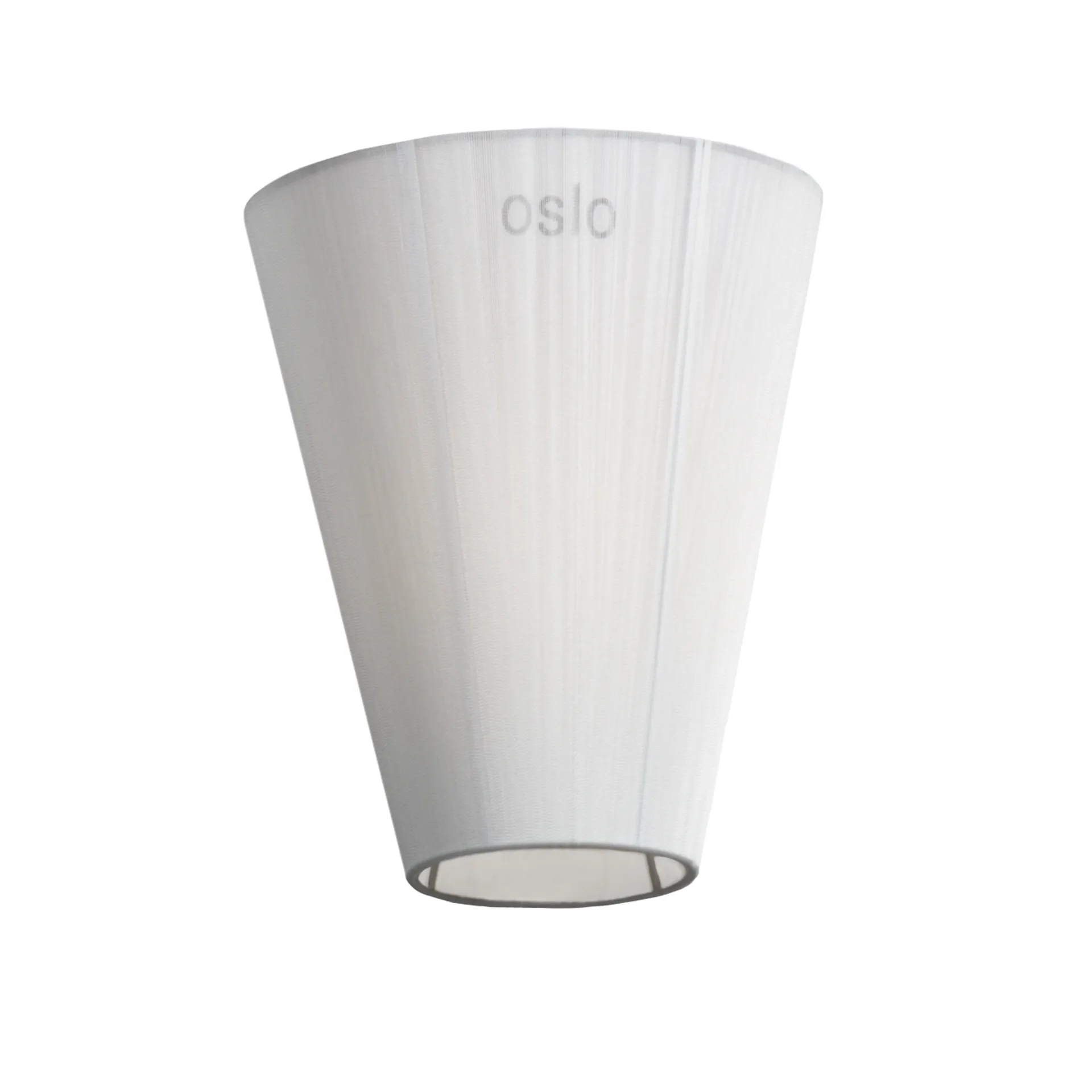 Oslo Wood floor lamp shade, white Northern