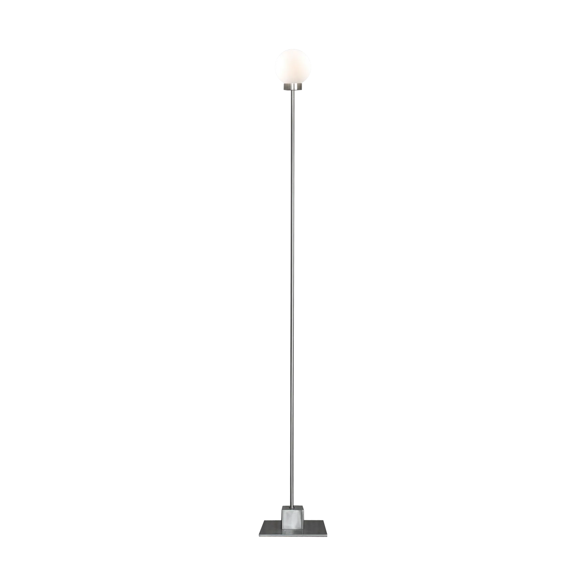 Snowball floor lamp 117 cm, Steel Northern