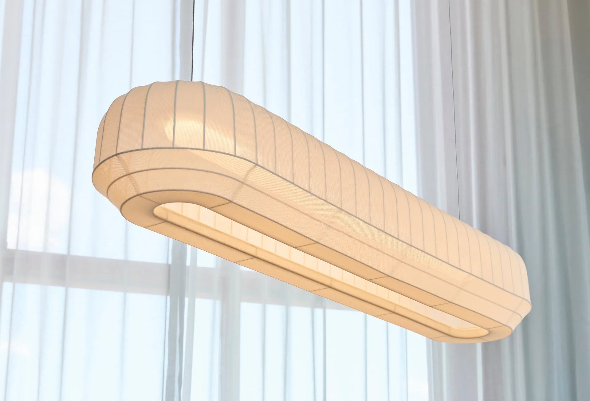 Tradition pendant linear 120 cm, White Northern