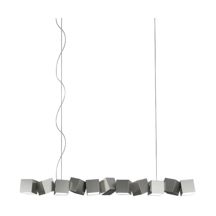 Blockchain system 11 pendant - Aluminium - Oblure
