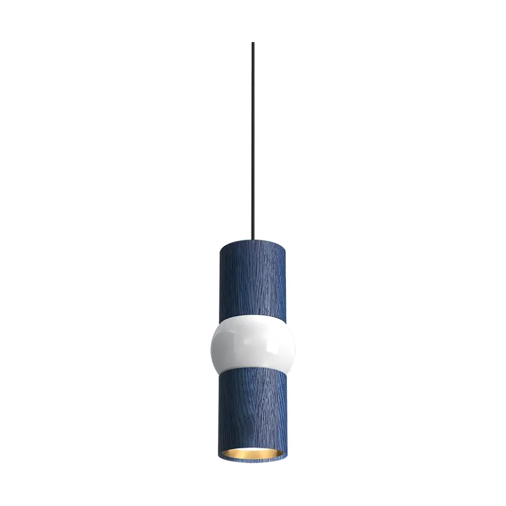 Lightbone pendant lamp - Small 24 cm, blue oak - Oblure