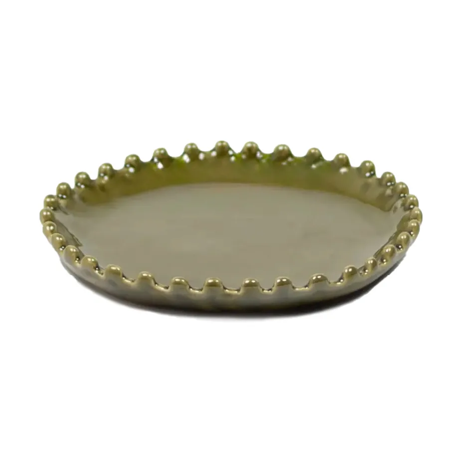Eden side plate Ø16 cm, Green Olsson & Jensen