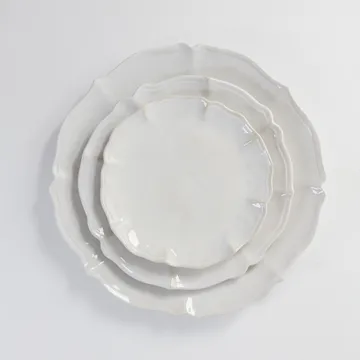 Judith small plate Ø21 cm - White - Olsson & Jensen