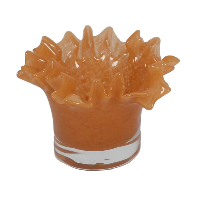 Loa tealight holder 14 cm, Peach Olsson & Jensen