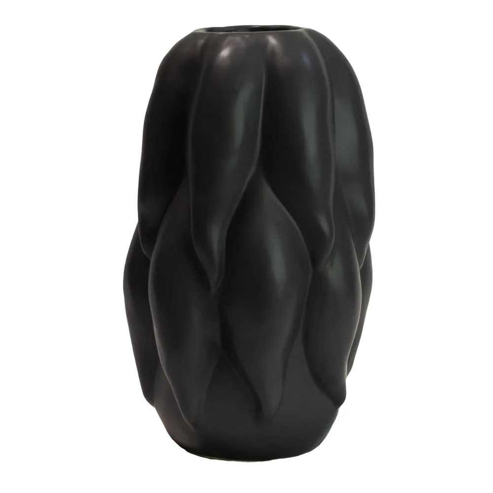 Ridley vase 32 cm, black Olsson & Jensen